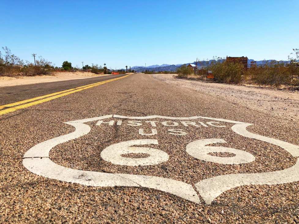 Route 66 Amboy California
